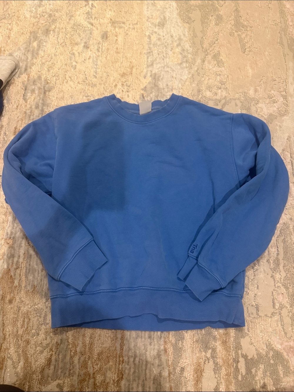 Aritzia Soft Blue Women's Crew Sweatshirt